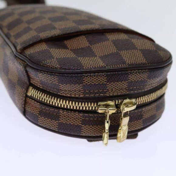 LOUIS VUITTON Damier Ebene Pochette Gange Shoulder Bag